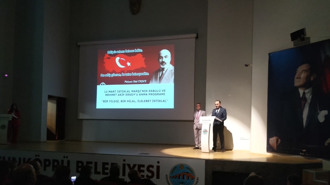 12 MART İLÇE PROGRAMINI GERÇEKLEŞTİRDİK